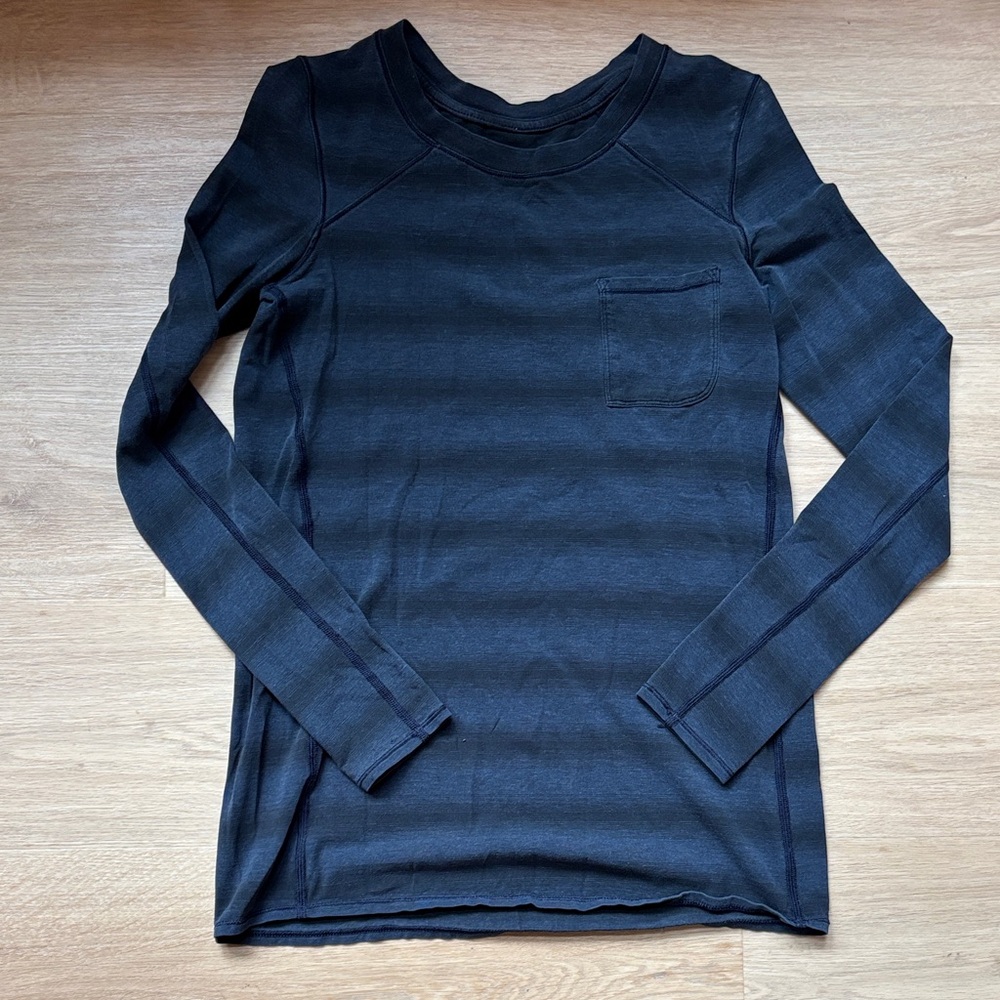 lululemon athletica Black Long Sleeve Tee